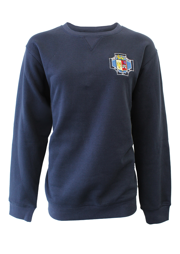 Palmerston North Girls High Sports Crewneck Navy