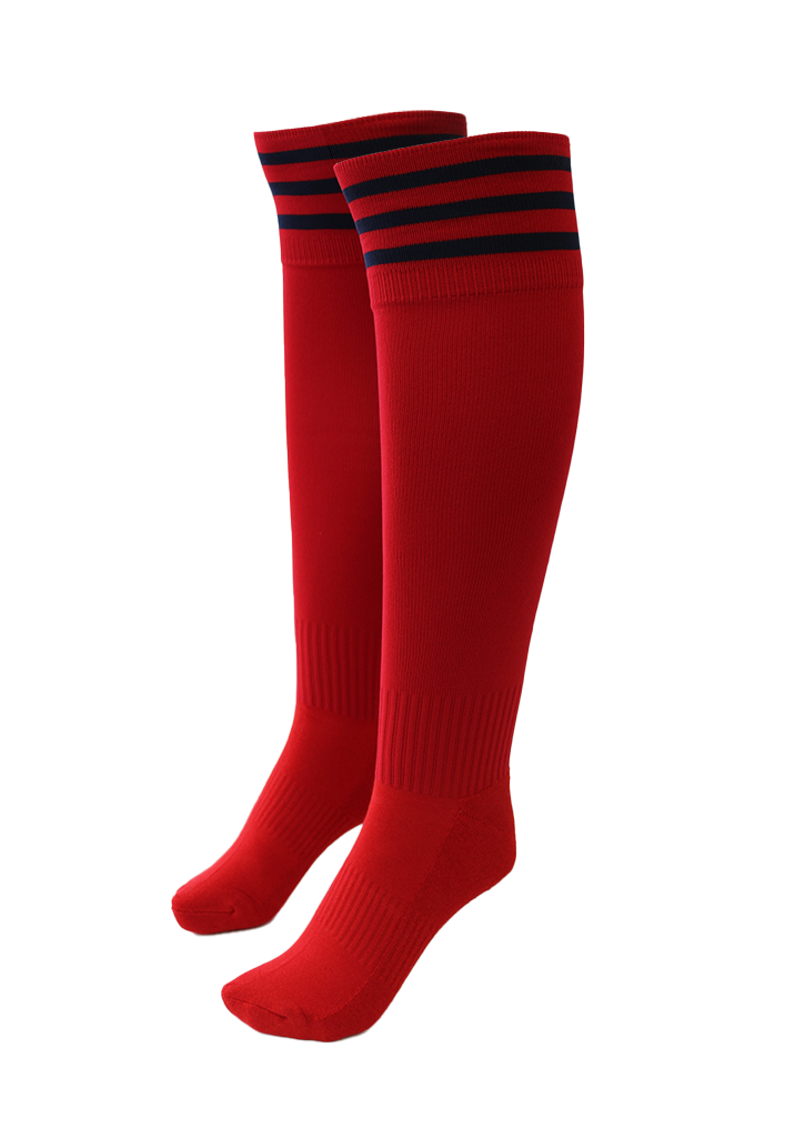 Palmerston North Girls High Sports Sock Red